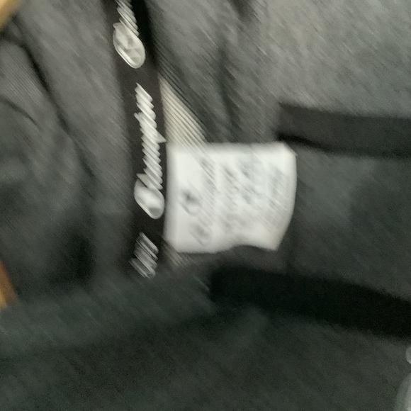 Champion Large Spellout Hoodie - Size M - Dark Grey Marl - Cotton - P2P 18” - Picture 8 of 8